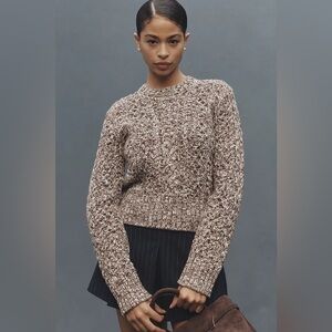 Pistola Quinn Long-Sleeve Crop Knit‎ Sweater